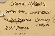 Zara Amorett Font, a Handwritten Font by Letterhanna Studio (Thumbnail 14 of 15)