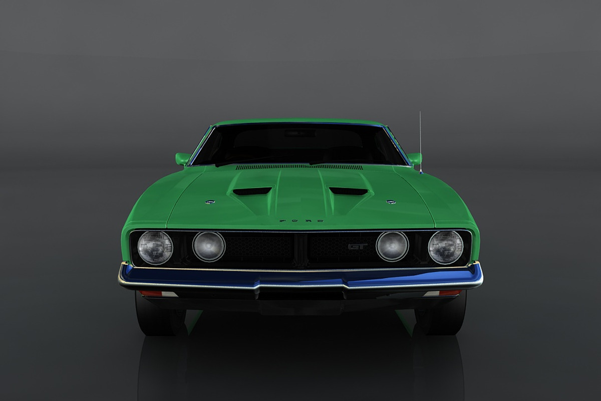 Ford XB Falcon GT, a Cars & Vehicle 3D Model by valtriiu (Photo 2 of 12)