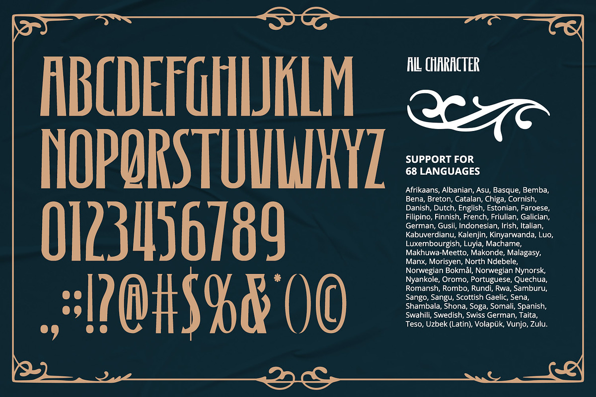 Closture, a Symbol Font by Vintage Division (Photo 12 of 15)