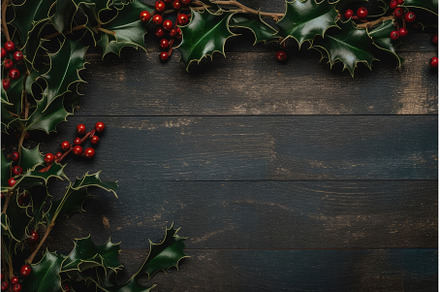 traditional christmas border with, a Holiday Photo by Sergey Kotenev
