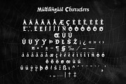 Ritual Multilingual Horror Font, a Serif Font by LunaCco Design (Thumbnail 4 of 6)