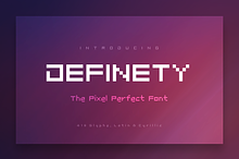 Definety: The Pixel Perfect Font