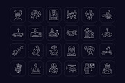 Animated Futuristic Icon Art Set, an Outline Icon by Prosymbols (Thumbnail 3 of 4)