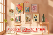 Modern Eclectic Prints Posters, a Background Graphic by JulsIst (Thumbnail 1 of 12)