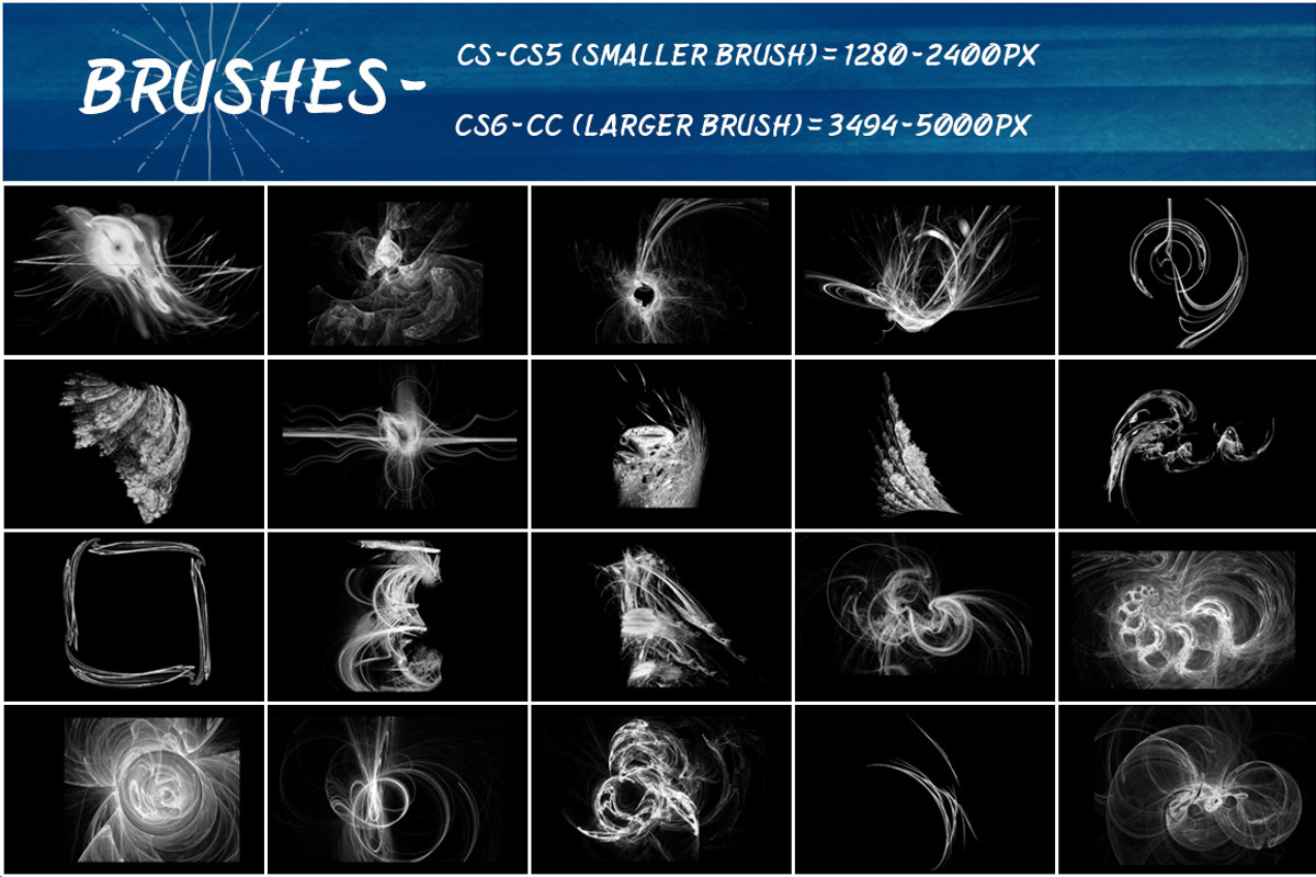 30 RadFractical Fractal Brushes preview 2