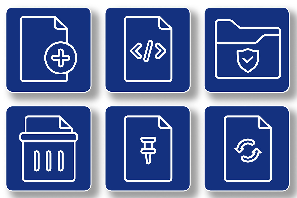 File and Document Icons, an Icon by Tekuni (Photo 8 of 12)