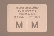 Matefornia Typeface, a Font by skewedstd (Thumbnail 2 of 10)