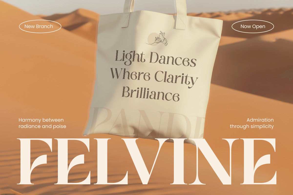 Galante Branding Luxury Font Family, a Serif Font by Sensatype (Photo 6 of 21)