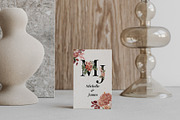 Autumnal Blooms Moody watercolor, an Illustration by SunnyAfternoons (Thumbnail 2 of 12)