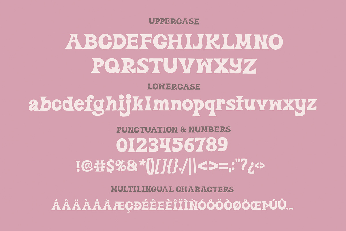Sunset Rave Hand Drawn Retro Font, a Serif Font by Mastilo Designs (Photo 3 of 8)