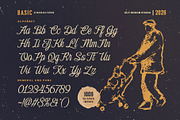 Eleven Hockey Typeface, a Script Font by alit design (Thumbnail 7 of 20)