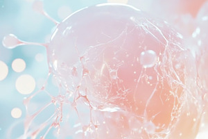 Abstract pastel-colored liquid splas, a Photo by Dvoevnore photos