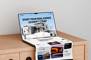 Long Scroll Extended Screen Mockup, a Product Mockup by SLAB! Design (Thumbnail 4 of 5)
