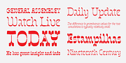 Invertida, a Slab Serif Font by Vanarchiv (Thumbnail 3 of 8)