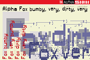 Alpha Series Font Collection, a Sans Serif Font by Wiescher Design (Thumbnail 6 of 10)