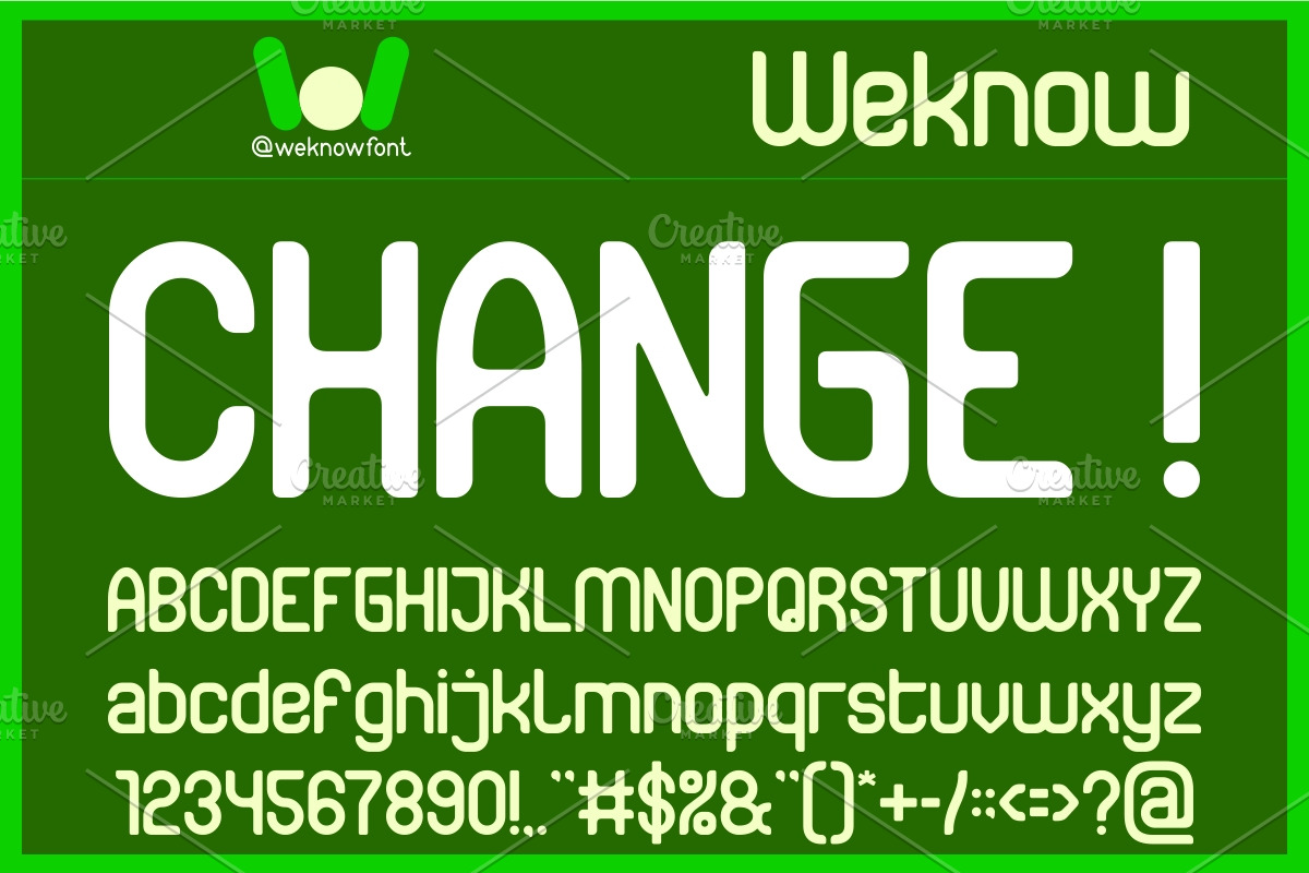 Status Quo font, a Sans Serif Font by weknow (Photo 5 of 8)