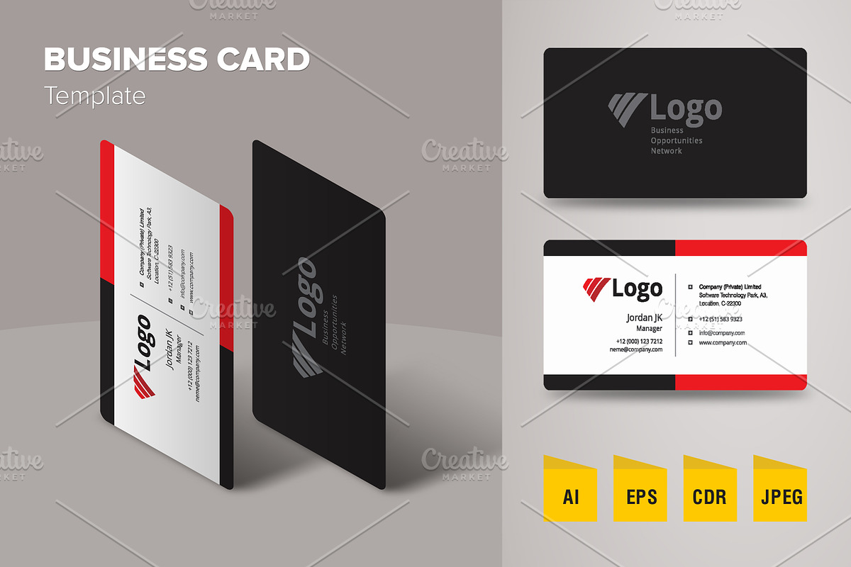 Professional Business Card Templet