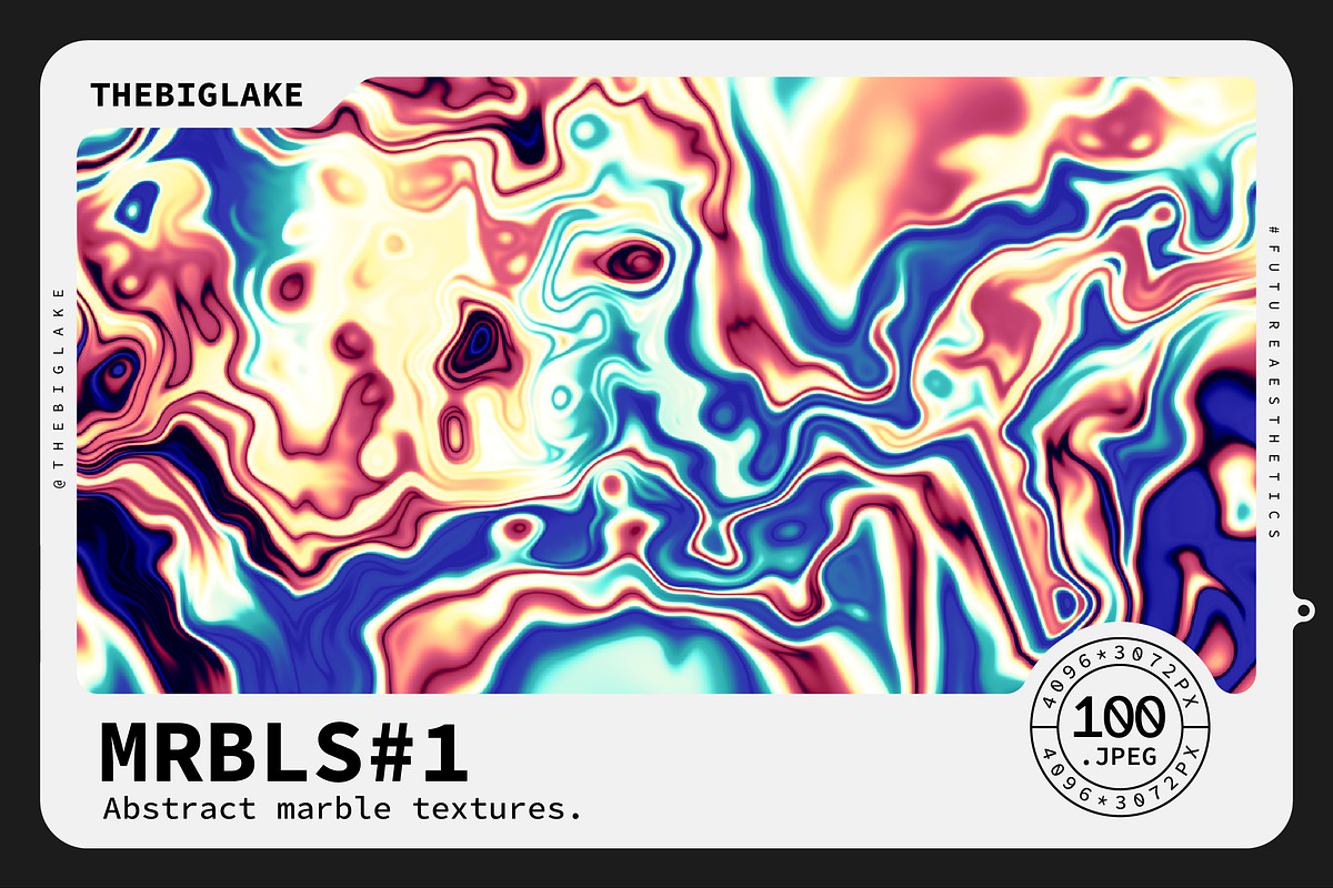 MRBLS #1 abstract marble textures, a Texture Graphic by TheBigLake (Photo 1 of 12)