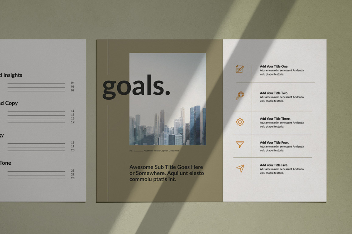 Brand Strategy Layout Template, a Brochure Template by broluthfi (Photo 2 of 7)