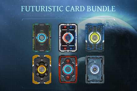 Futuristic Card Bundle