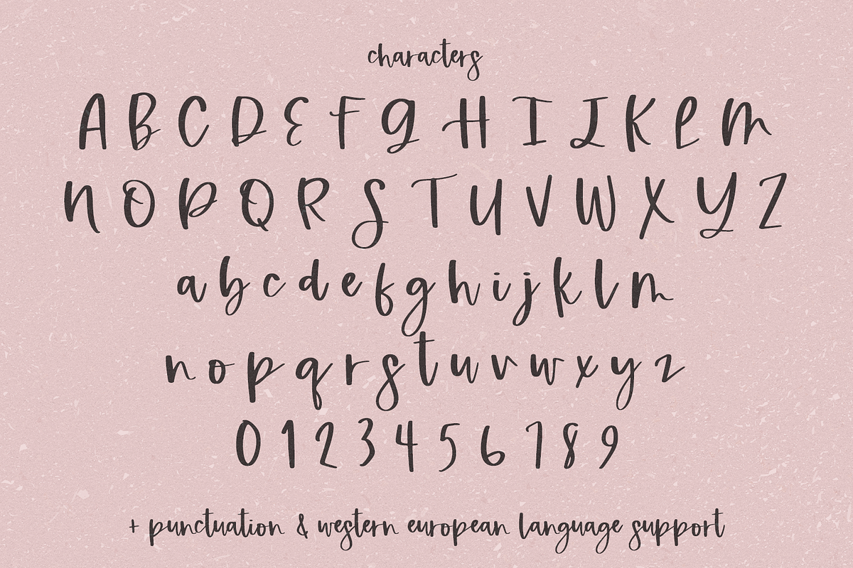 Winesborough Script, a Handwritten Font by Beck McCormick (Photo 10 of 10)