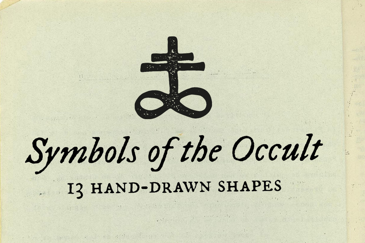 Symbols of the Occult, an Object Graphic by Mo–ds (Photo 1 of 5)