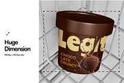 Ice Cream Bucket Mockup, a Packaging Mockup by SLAB! Design (Thumbnail 2 of 5)