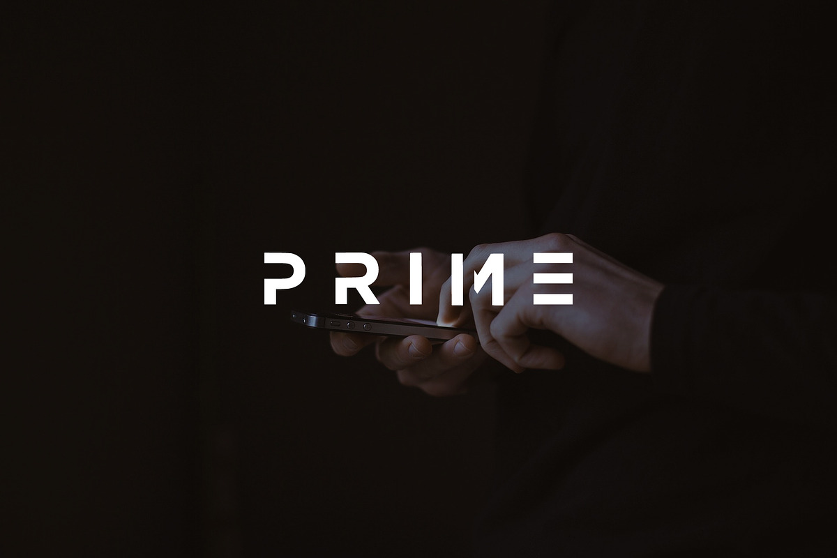 Prime - modern bold Sans Serif Font