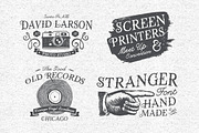 Stranger Font Pack & Vector Graphics, a Font by Nathan Brown (Thumbnail 4 of 5)