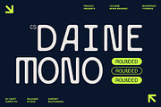 CS Daine Mono Rounded, a Sans Serif Font by Craft Supply Co. (Thumbnail 1 of 8)