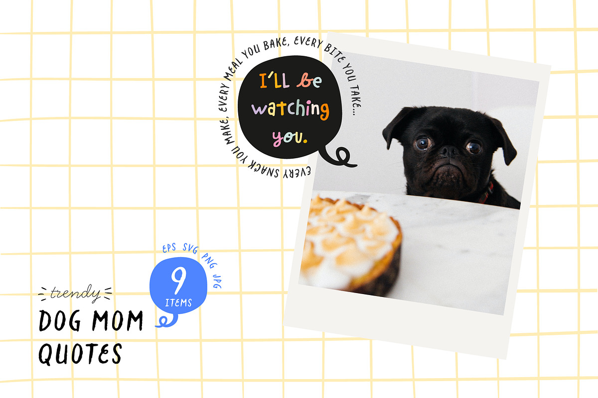 Dog Care Essentials & Funny Quotes, an Object Graphic by Ruslana Lubenets (Photo 16 of 19)