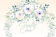 White Watercolor Florals & Bouqets, an Illustration by Feather Grace Designs (Thumbnail 14 of 14)