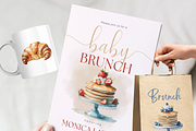 Watercolor Brunch Clipart blueberry, a Food Illustration by VM PARTYS  BY TAIRUMA (Thumbnail 4 of 10)