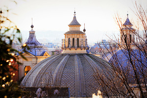 View of piazza del Popolo in Rome
