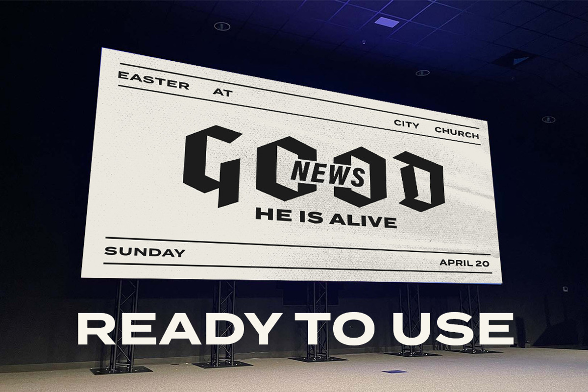 Easter Sunday Church Graphics, a Presentation Template by Blue River Studio (Photo 2 of 6)