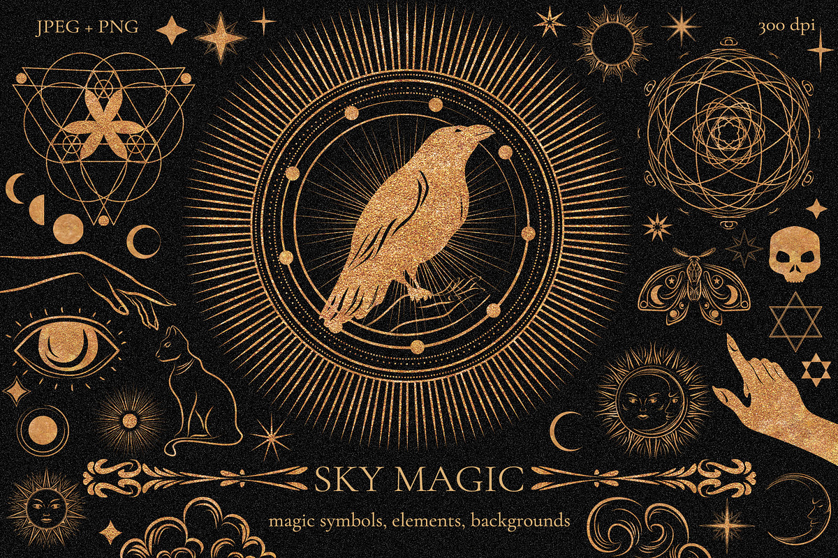 Sky Magic, an Object Graphic by Salted Galaxy (Photo 1 of 7)