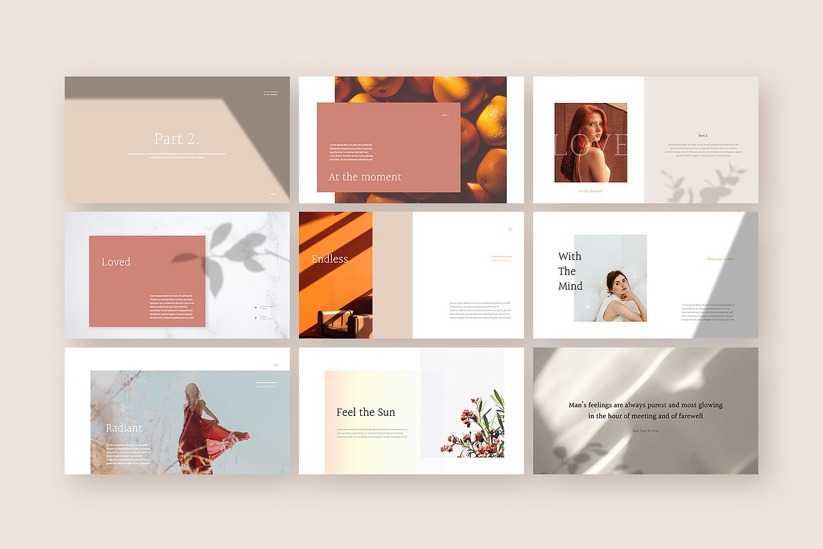 Glory PowerPoint Template, a Presentation Template by Simple P. (Photo 5 of 9)