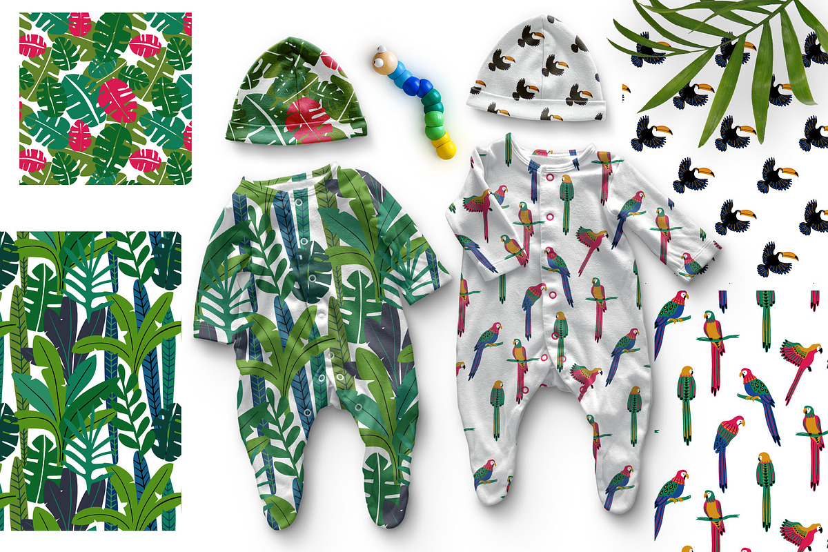 Jungle Patterns, a Pattern Graphic by Annakniaz (Photo 9 of 11)