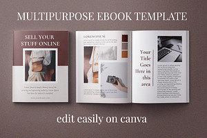 eBookCreator Canva Template