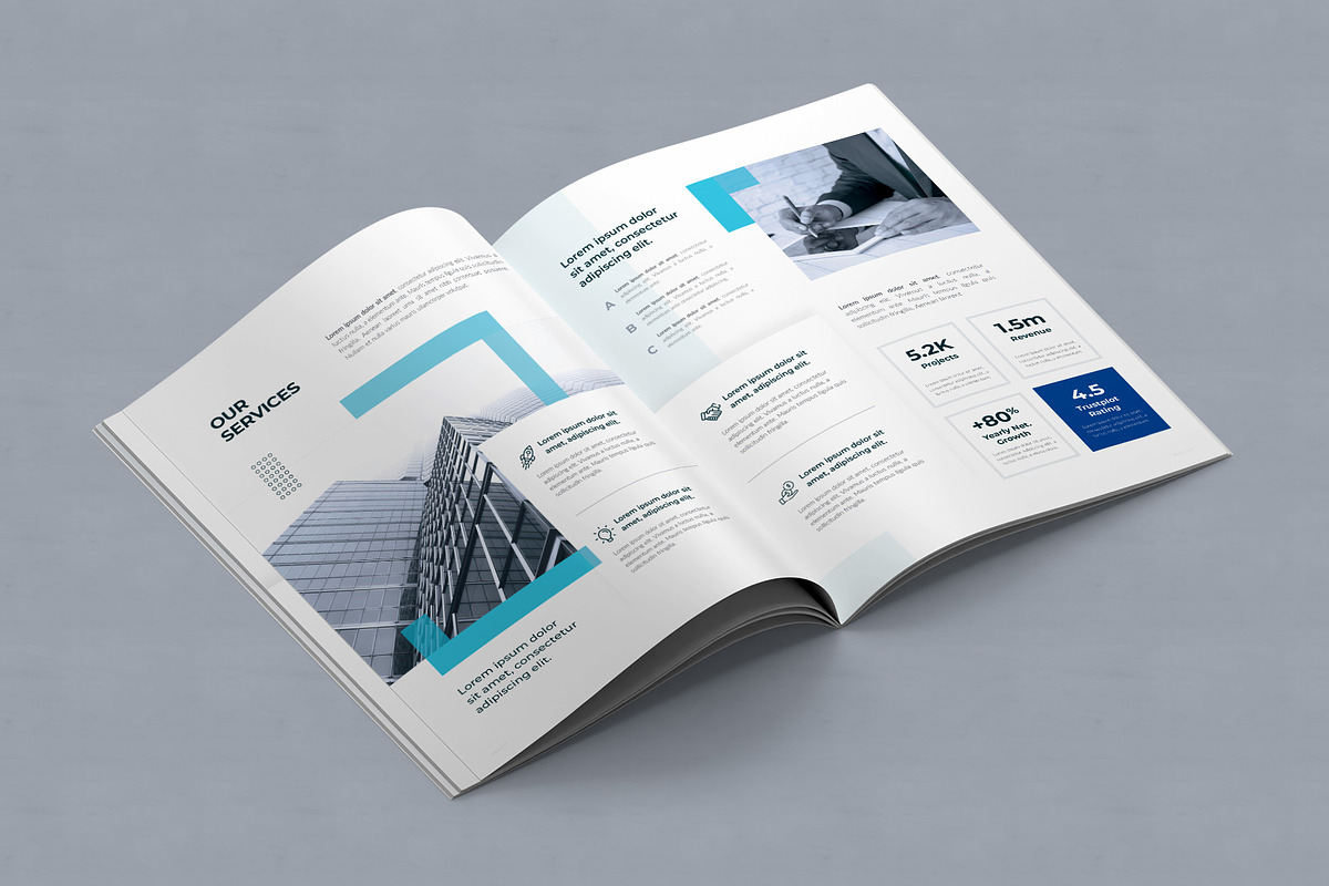 Company Profile | Docx | InDesign, a Brochure Template by BrochuresFactory (Photo 8 of 11)