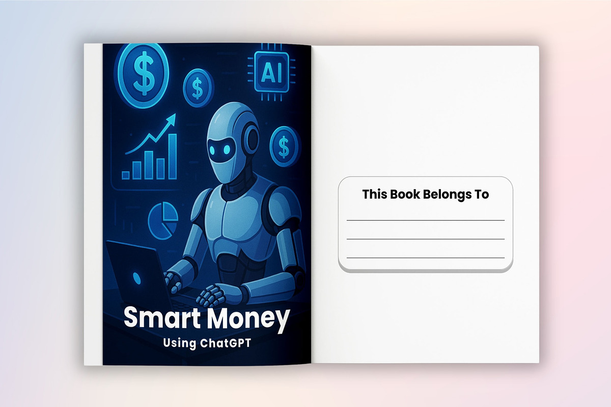 Smart Money Using ChatGPT, a Stationery Template by Designmela01 (Photo 3 of 4)