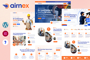 Air Conditioning WordPress Theme, a WordPress Template by youtoview (Thumbnail 1 of 3)