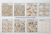 Paisley Dreams Seamless Patterns, a Pattern Graphic by OlgaRom (Thumbnail 3 of 11)