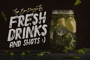 Toxic - Brush & Grunge Font, a Sans Serif Font by Cruzine (Thumbnail 6 of 7)