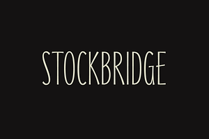 Stockbridge Display Serif