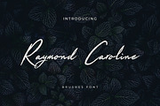 Raymond Caroline Handwritten Font, a Script Font by UICreative (Thumbnail 1 of 5)