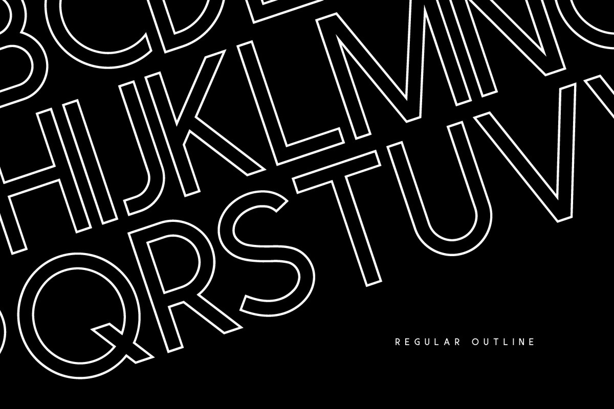 Visage Typeface, a Sans Serif Font by Tugcu Design Co. (Photo 4 of 9)