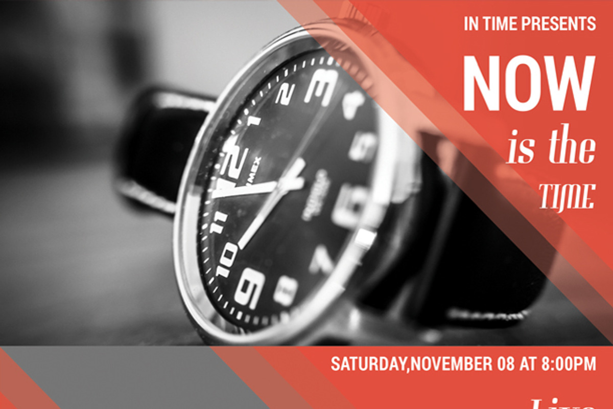 In Time Flyer Template, a Flyer Template by Proshanta Sarker (Photo 2 of 2)