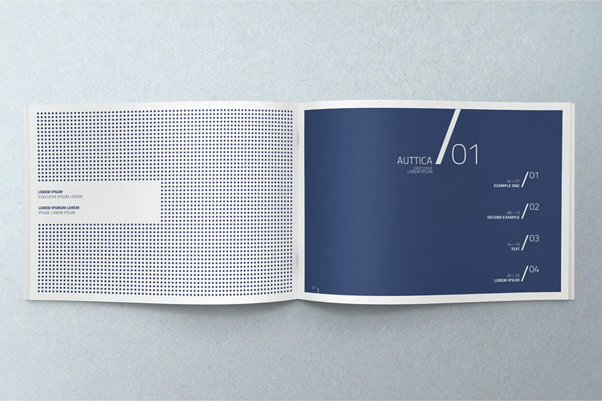 Horizontal A4 Brochure Mockup, an Advertising Mockup by DesignRushMarket (Photo 7 of 8)