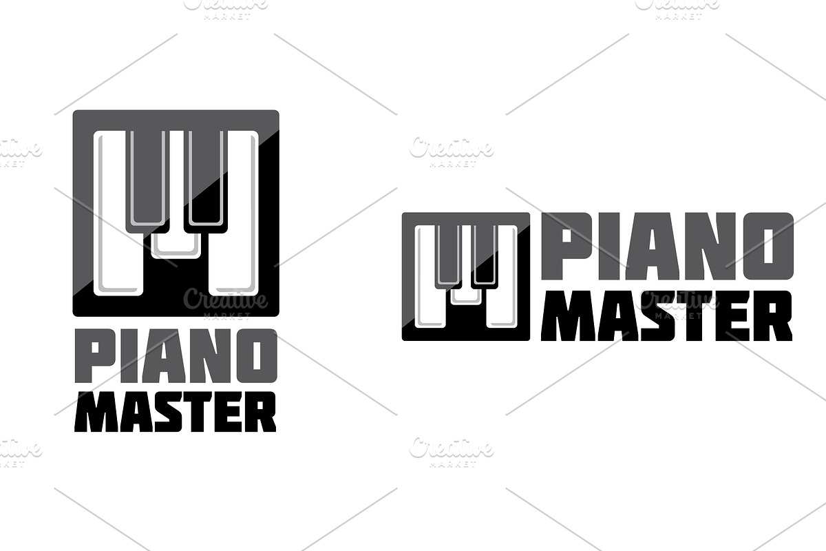 Piano Master, a Branding & Logo Template by doghead (Photo 3 of 3)
